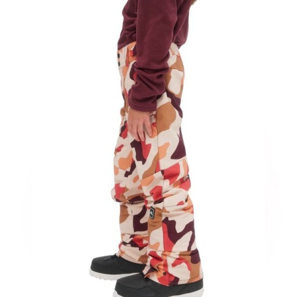 NWT O'NEILL Girls Charm printed Snow Pants Purple Hiking Camo Size 12 Snowboard - Picture 2 of 12